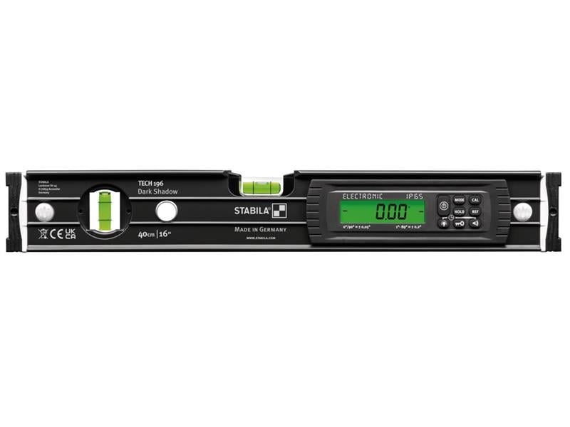Stabila TECH Dark Shadow Digital Spirit Level 40cm Anthracite Matt STB20006