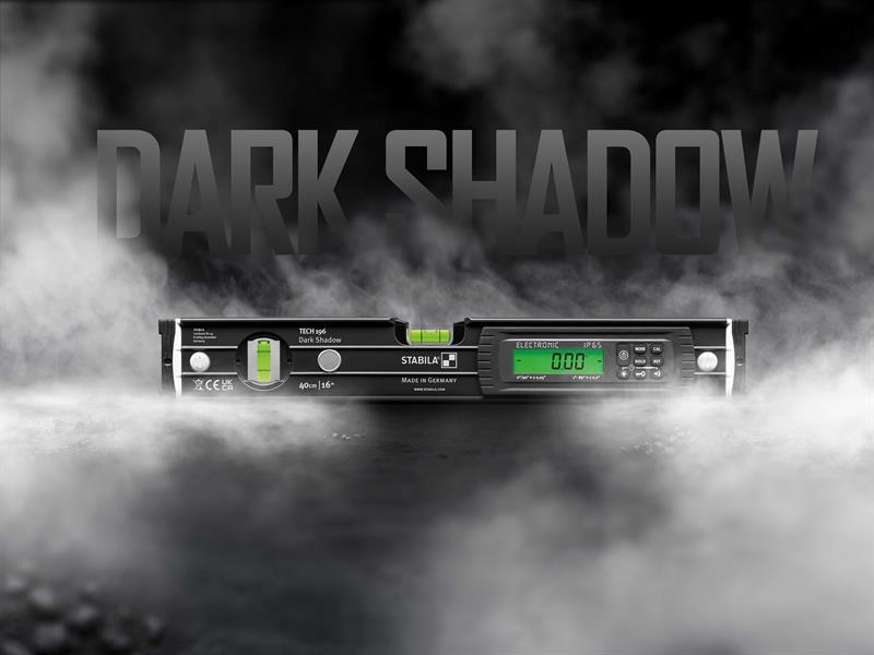 Stabila TECH Dark Shadow Digital Spirit Level 40cm Anthracite Matt STB20006