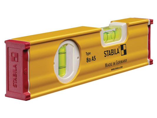 Stabila 80 AS Spirit Level 2 Vial 19565 20cm STB80AS20