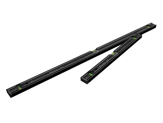 Stabila Dark Shadow Spirit Level Set Anthracite Matt Size 60&120cm STB80ASDSSET