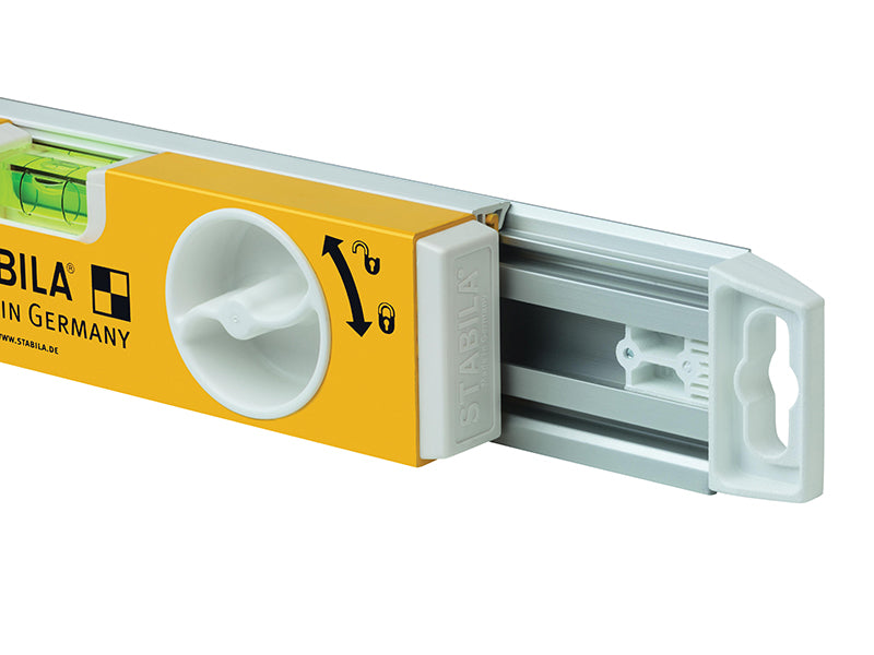 Stabila 80T Telescopic Spirit Level 2 Vials 63-105cm STB80T63