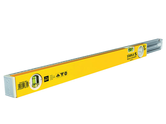 Stabila 80T Telescopic Spirit Level 2 Vials 80-127cm STB80T80