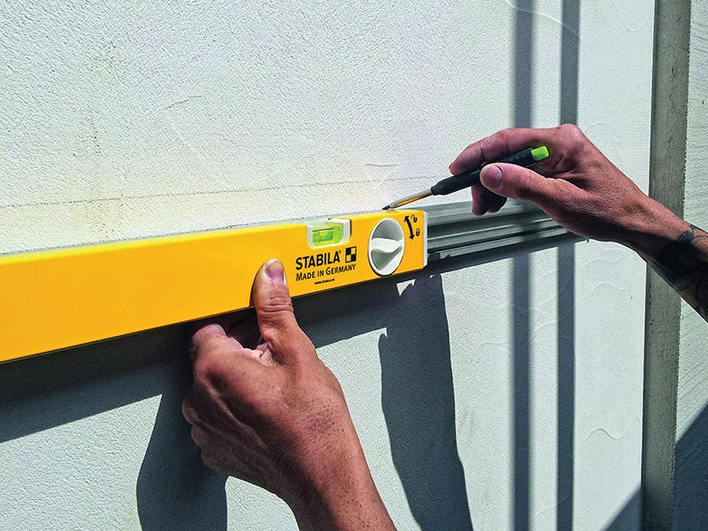 Stabila 80T Telescopic Spirit Level 2 Vials 80-127cm STB80T80