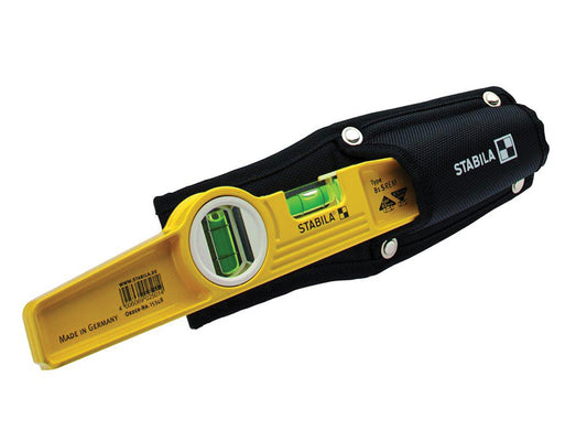 Stabila 81S-10MH Magnetic Torpedo Level 25cm in Holster STB81S10MH