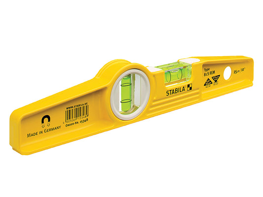 Stabila 81S REM Rare Earth Magnetic Torpedo Level 25cm STB81SREM