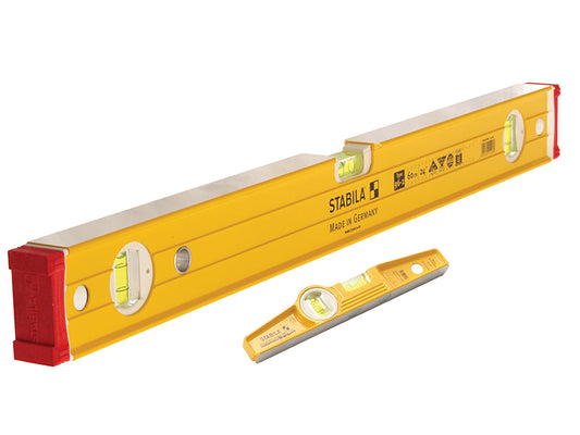 Stabila 96-2-120 Spirit Level & 81 S REM Level Pack STB962120TP