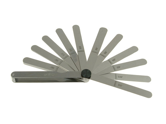 Starrett 467 Feeler Gauge 13 Piece Set 0.0015-0.200in STR467