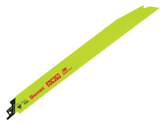 Starrett BTR121014-5 Bi-Metal King Cut™ Demolition Blade 300mm 10-14 TPI (Pack 5) STRBTR121014