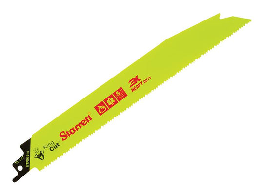 Starrett BTR91014-5 Bi-Metal King Cut™ Demolition Blade 228mm 10-14 TPI (Pack 5) STRBTR910145