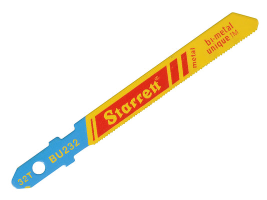 Starrett BU232-5 Metal Cutting Jigsaw Blades Pack of 5 STRBU2325