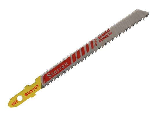 Starrett BU310T-5 Wood Cutting Jigsaw Blades Pack of 5 STRBU310T5
