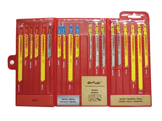 Starrett BU4 Jigsaw Blade Assortment Pack, 19 Piece STRBU4