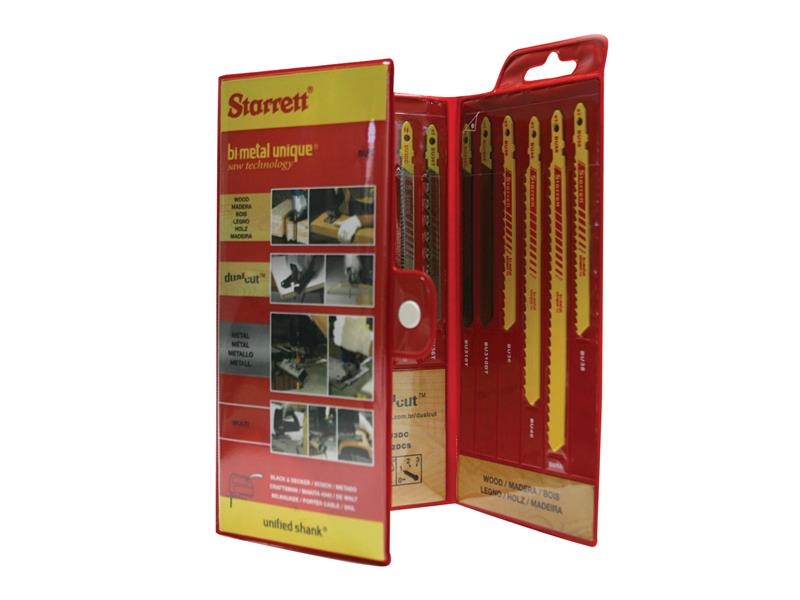 Starrett BU4 Jigsaw Blade Assortment Pack, 19 Piece STRBU4