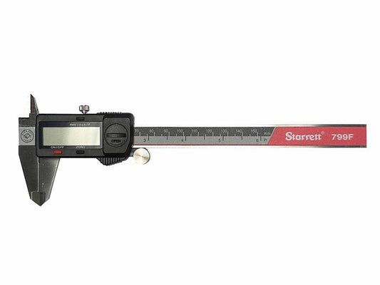 Starrett Fractional Display Caliper 150mm 0.01mm 0005in or 1/64in STREC799BF6