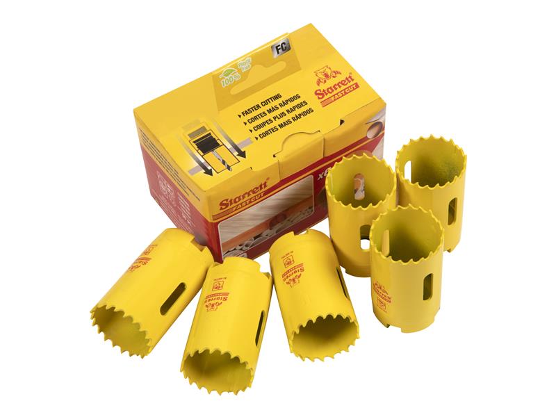 Starrett FCH0114 Fast Cut Bi-Metal Holesaw 32mm Bulk Pack of 6 STRFCH01146