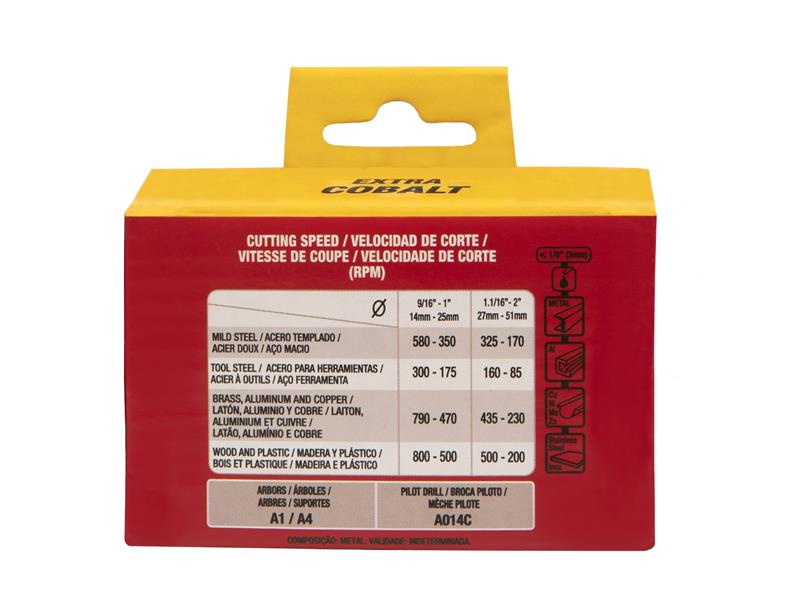Starrett FCH0114 Fast Cut Bi-Metal Holesaw 32mm Bulk Pack of 6 STRFCH01146