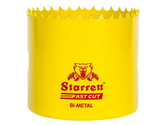 Starrett Fastcut Bi-Metal Holesaw 102mm STRHS102AXN