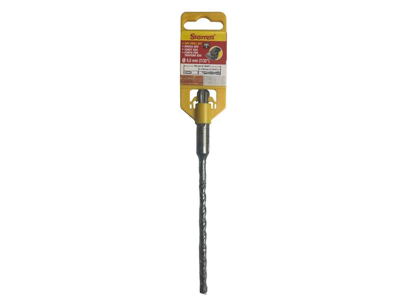 Starrett SDS Plus 2 Point Drill Bit 5.5 x 160mm STRKBPS055B
