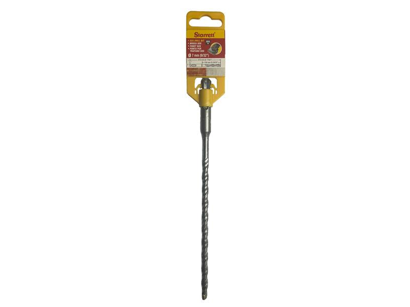 Starrett SDS Plus 2 Point Drill Bit 7 x 210mm STRKBPS07C