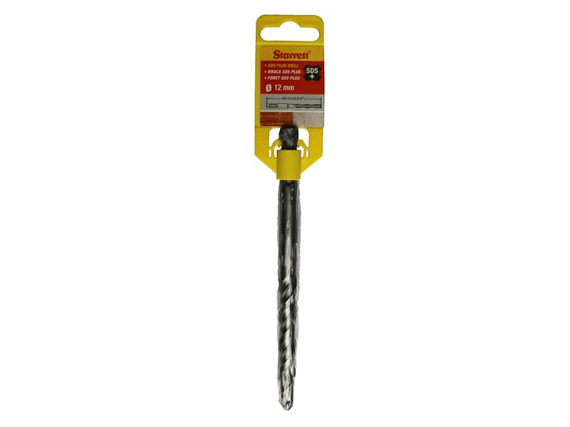 Starrett SDS Plus 2 Point Drill Bit 12 x 160mm STRKBPS12B