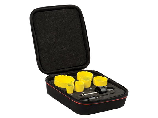 Starrett Fast Cut Bi-Metal General Purpose Holesaw Kit 8 Piece STRKFC06023