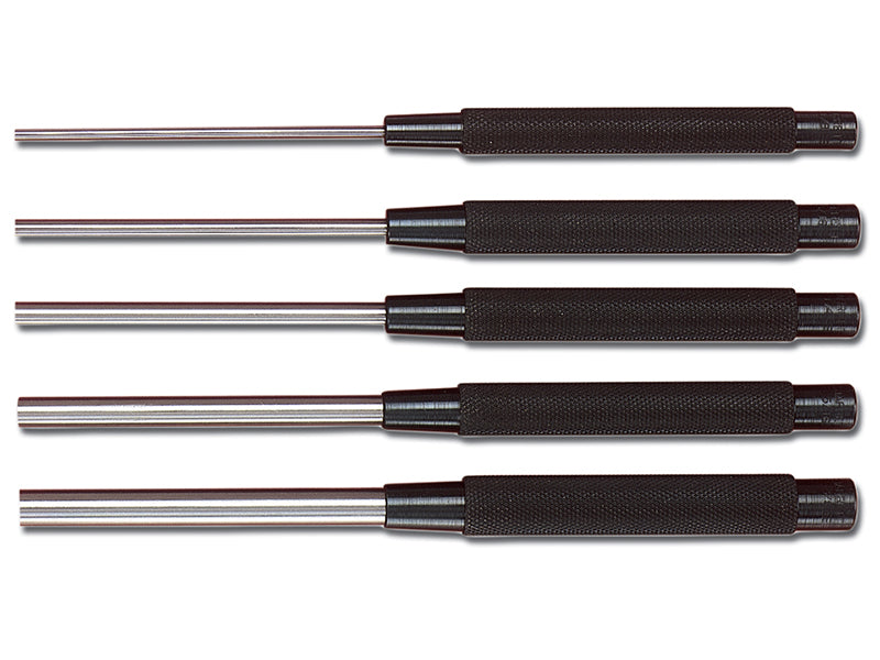 Starrett S248PC Long Pin Punch Set 5 Piece STRS248PC