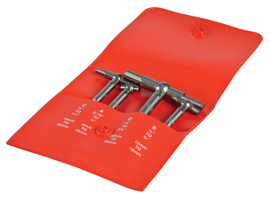 Starrett S579GZ Telescopic Gauge Set, 4 Piece 8-54mm STRS579GZ