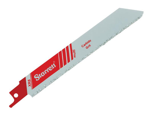 Starrett Carbide Grit Reciprocating Saw Blade 152mm Coarse #30 STRXR61