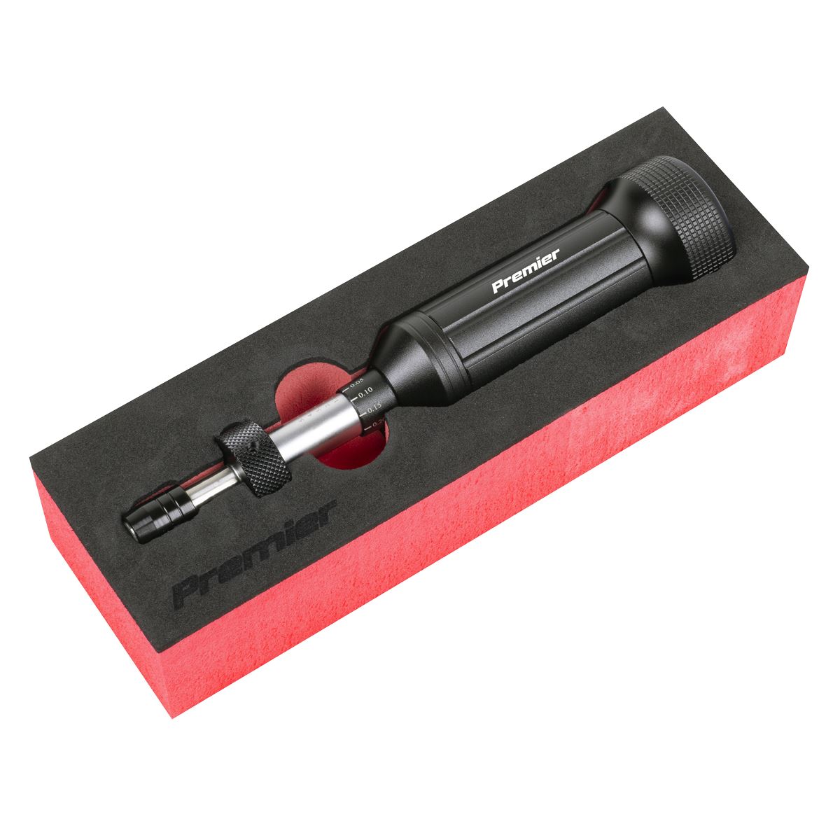 Sealey Torque Screwdriver 1-6Nm Quick Release 1/4"Hex Drive STS101