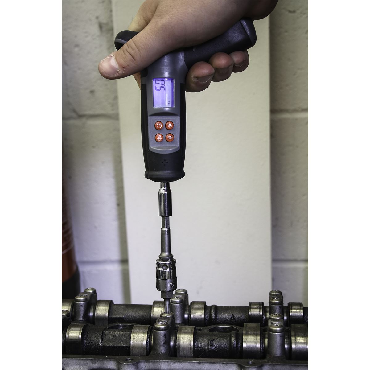 Sealey Torque Screwdriver Digital 0-20Nm 1/4"Hex LCD Read Out Audible STS104