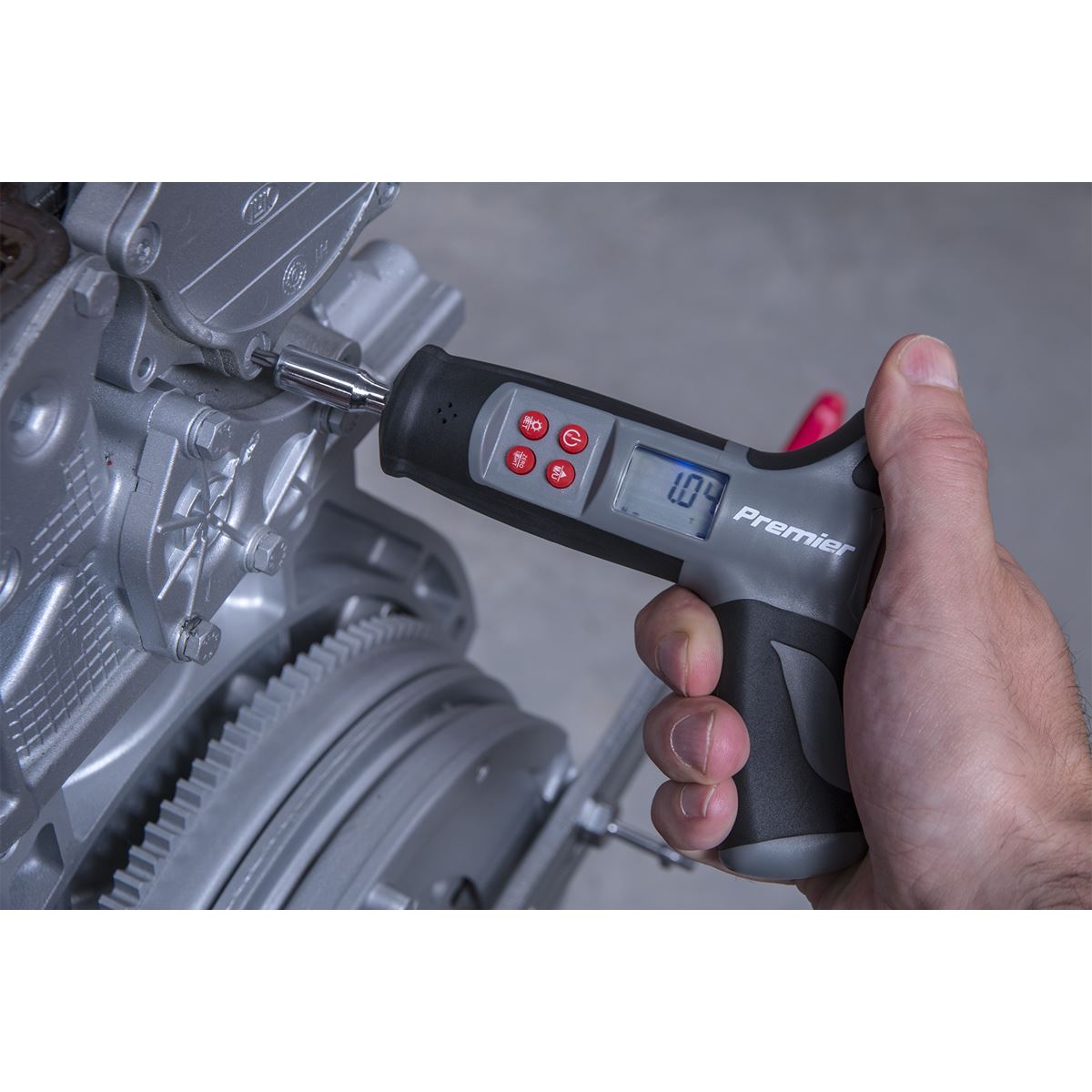 Sealey Torque Screwdriver Digital 0-20Nm 1/4"Hex LCD Read Out Audible STS104