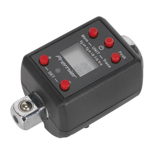 Sealey Torque Adaptor Digital 1/2"D 40 to 200Nm 29.5 to 147.5lb.ft  STW290