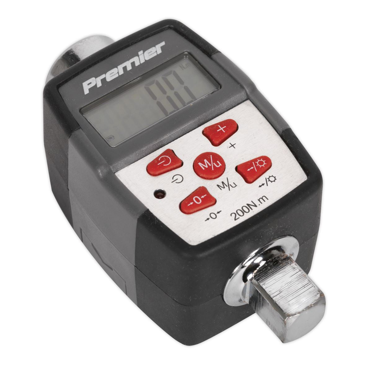 Sealey Torque Adaptor with Angle Digital 1/2"D 20-200Nm 14.7-147.5lb.ft STW291