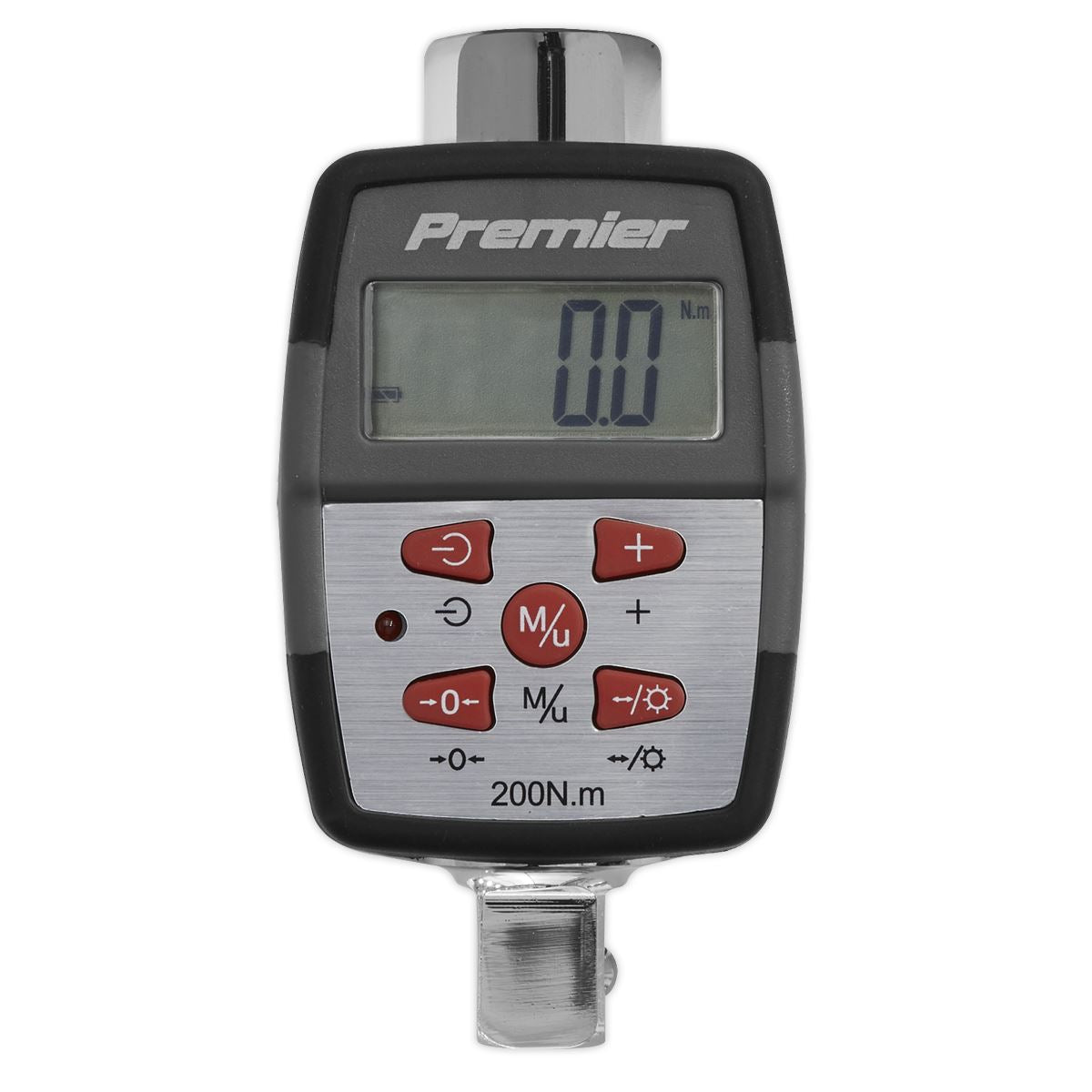 Sealey Torque Adaptor with Angle Digital 1/2"D 20-200Nm 14.7-147.5lb.ft STW291