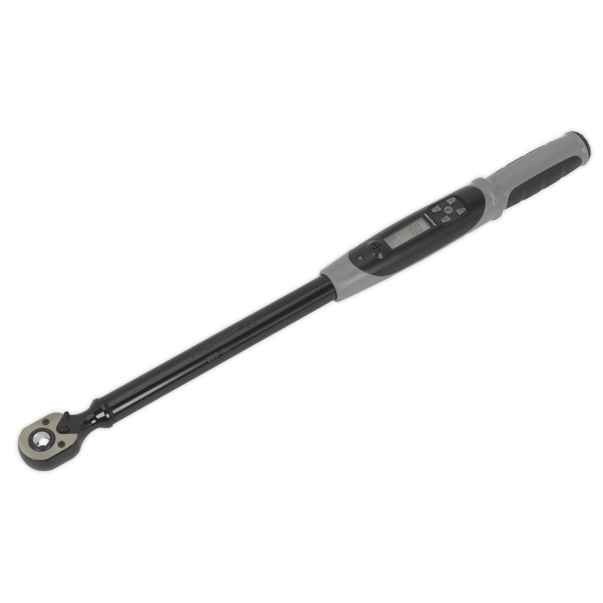 Sealey Angle Torque Wrench Digital 1/2"D 20-200Nm 14.7-147.5lb.ft Black STW306B