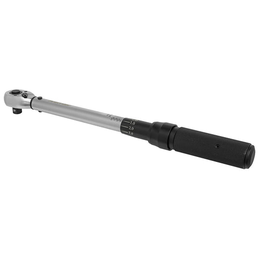 Sealey Torque Wrench Micrometer Style 40 to 210Nm 29.5 to 155lb.ft 1/2"D STW400