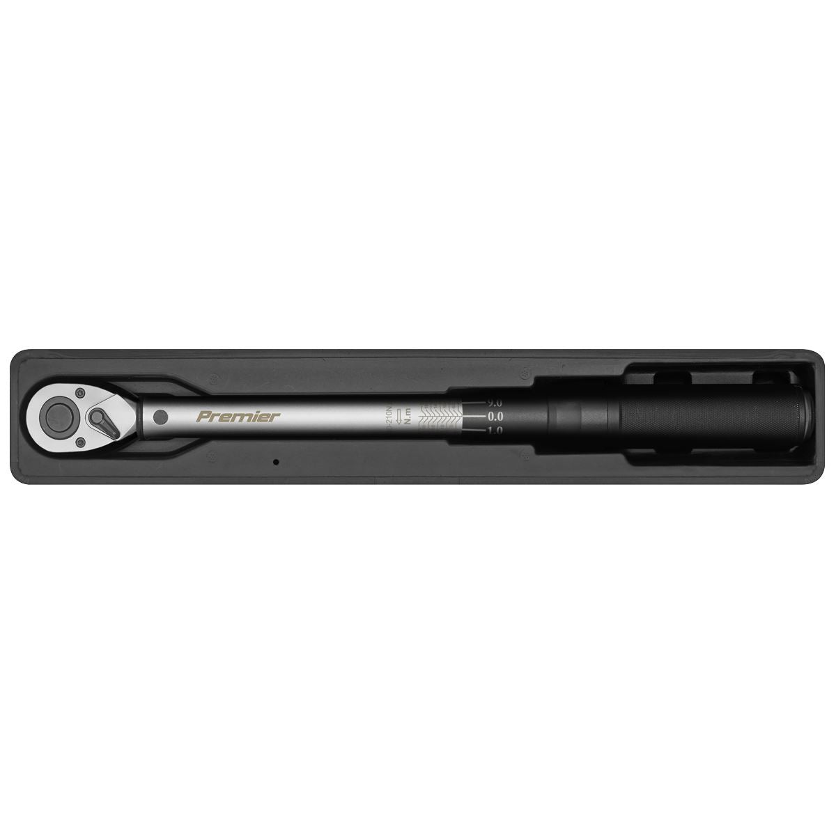 Sealey Torque Wrench Micrometer Style 40 to 210Nm 29.5 to 155lb.ft 1/2"D STW400
