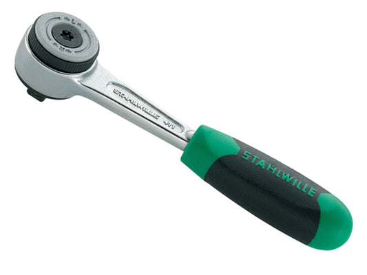Stahlwille 1/4in Drive Fine Tooth Ratchet 60 teeth 6 Degree Movement 411