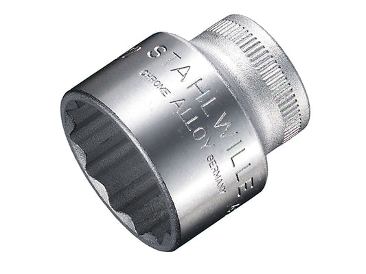 Stahlwille 3/8in Drive 1/2in Imperial Bi-Hexagon Socket Chrome STW45A12