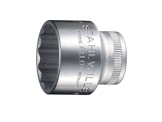 Stahlwille 3/8in Drive 1/4in Imperial Bi-Hexagon Socket Chrome STW45A14