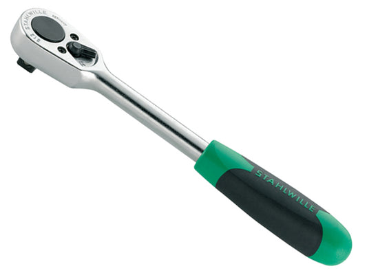 Stahlwille 1/2"D Reversible Ratchet  36 teeth Comfort Grip 512-2k STW5122K