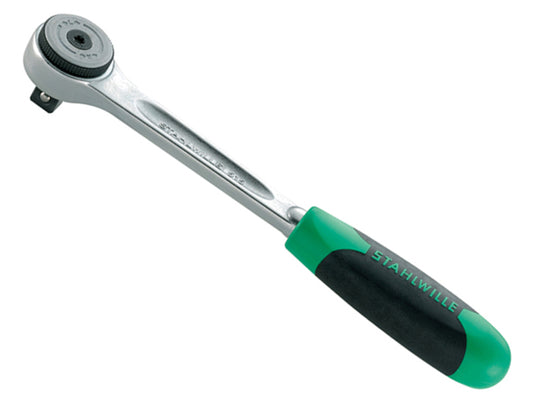 Stahlwille 1/2"D Fine Tooth Ratchet 60 Teeth 6° Degrees Movement 515 STW515N