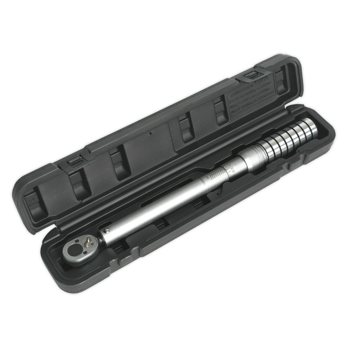 Sealey Torque Wrench Micrometer Style 1/2"D 40-200Nm 29.5-148lb.ft STW703