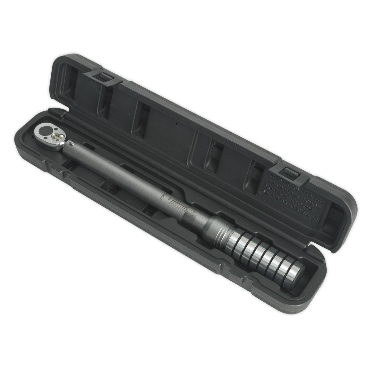 Sealey Torque Wrench Micrometer Style 1/2"D 40-200Nm 29.5-148lb.ft STW703