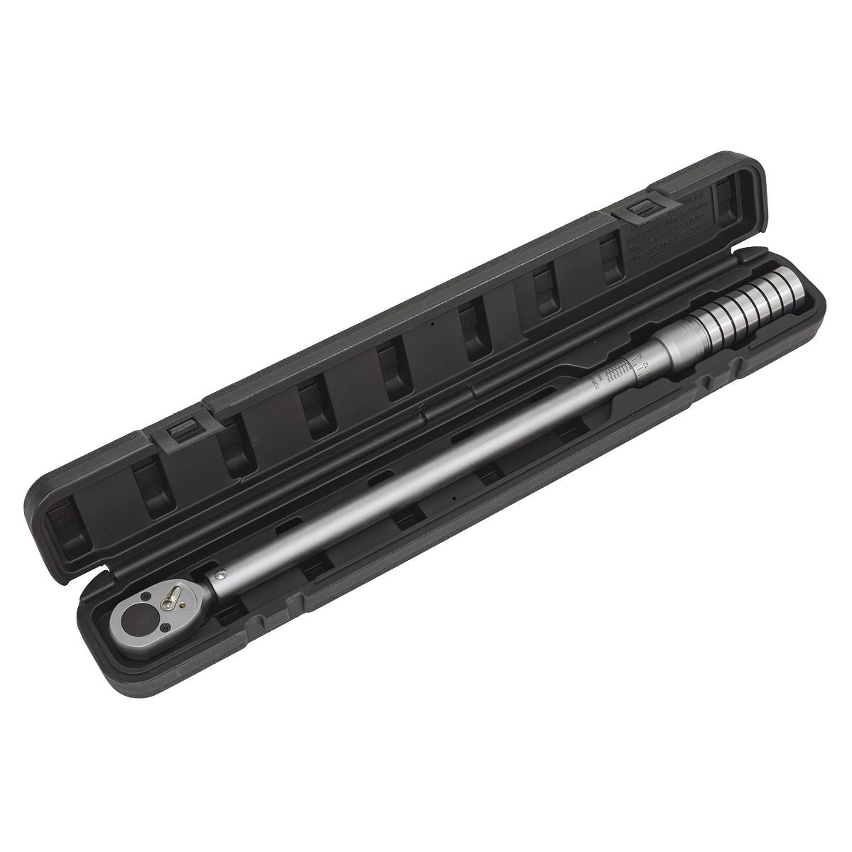 Sealey Torque Wrench Micrometer Style 1/2"D 60 to 340Nm 44 to 250lb.ft STW704