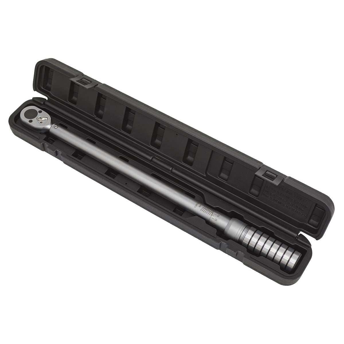 Sealey Torque Wrench Micrometer Style 1/2"D 60 to 340Nm 44 to 250lb.ft STW704