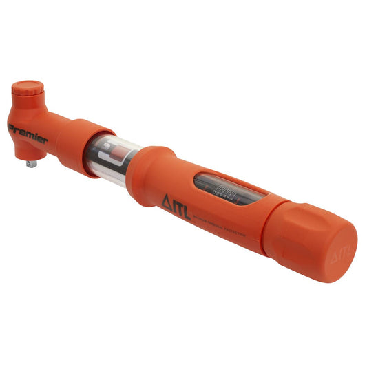 Sealey Insulated Torque Wrench 1/4"Sq Drive 2-12Nm 1.48-8.85lb.ft STW806