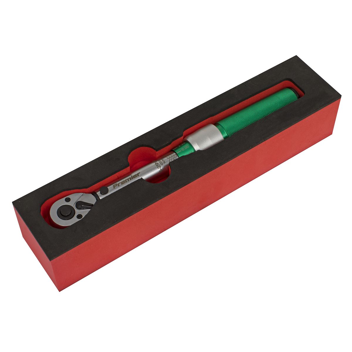 Sealey Torque Wrench Micrometer Style 1/4"D 5 to 25Nm(3.7 to 18.5lb.ftSTW901