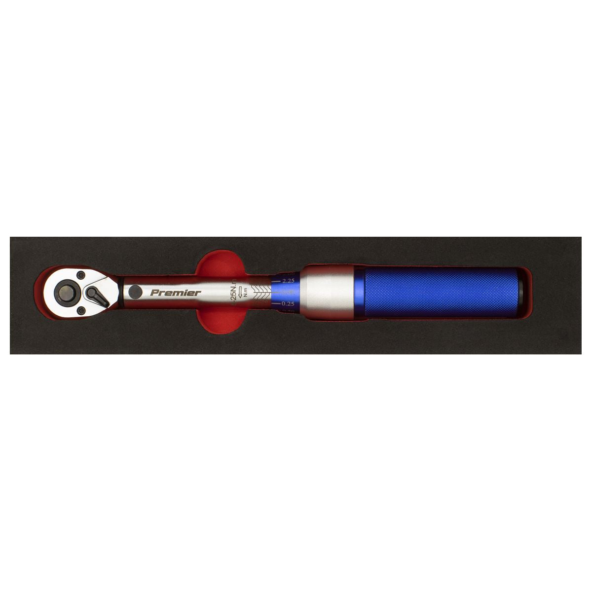 Sealey Torque Wrench Micrometer Style 3/8"D 5 to 25Nm 3.7 to 18.5lb.ft STW902