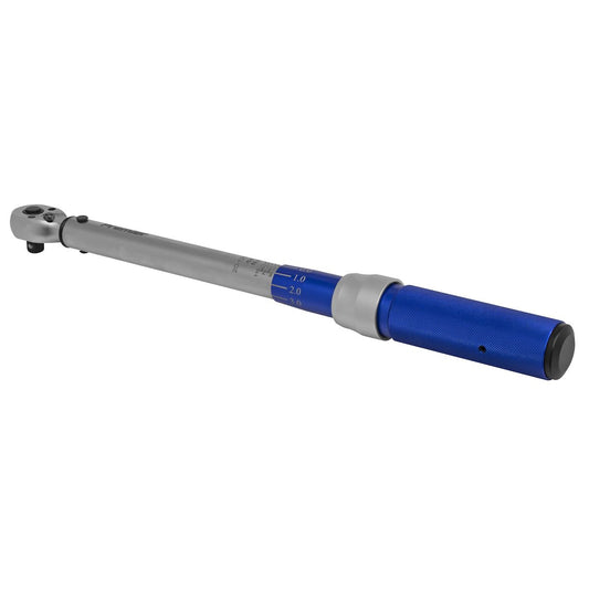 Sealey Torque Wrench Micrometer Style 3/8"D 20-120Nm 14.8-88.6lb.ft STW903